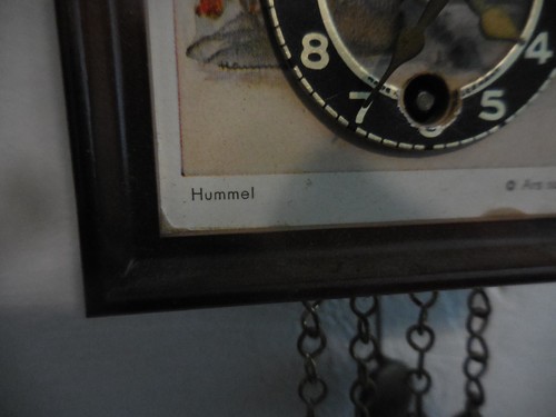 Este reloj de un día miniatura vintage de Hummel por J. Engstler FUNCIONA MUY BIEN - Imagen 3 de 24