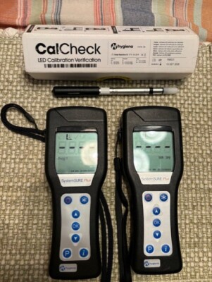 Hygiena SystemSure Plus (2) And Calcheck Lot Luminometer