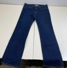 Levi's 314 Shaping Straight Womens Dark Wash Jeans Size 32x32