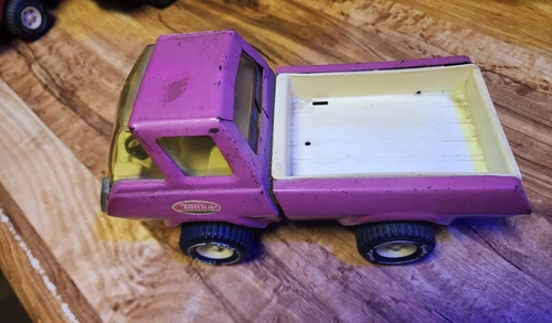 vintage pressed steel tonka toy trucks 1960's