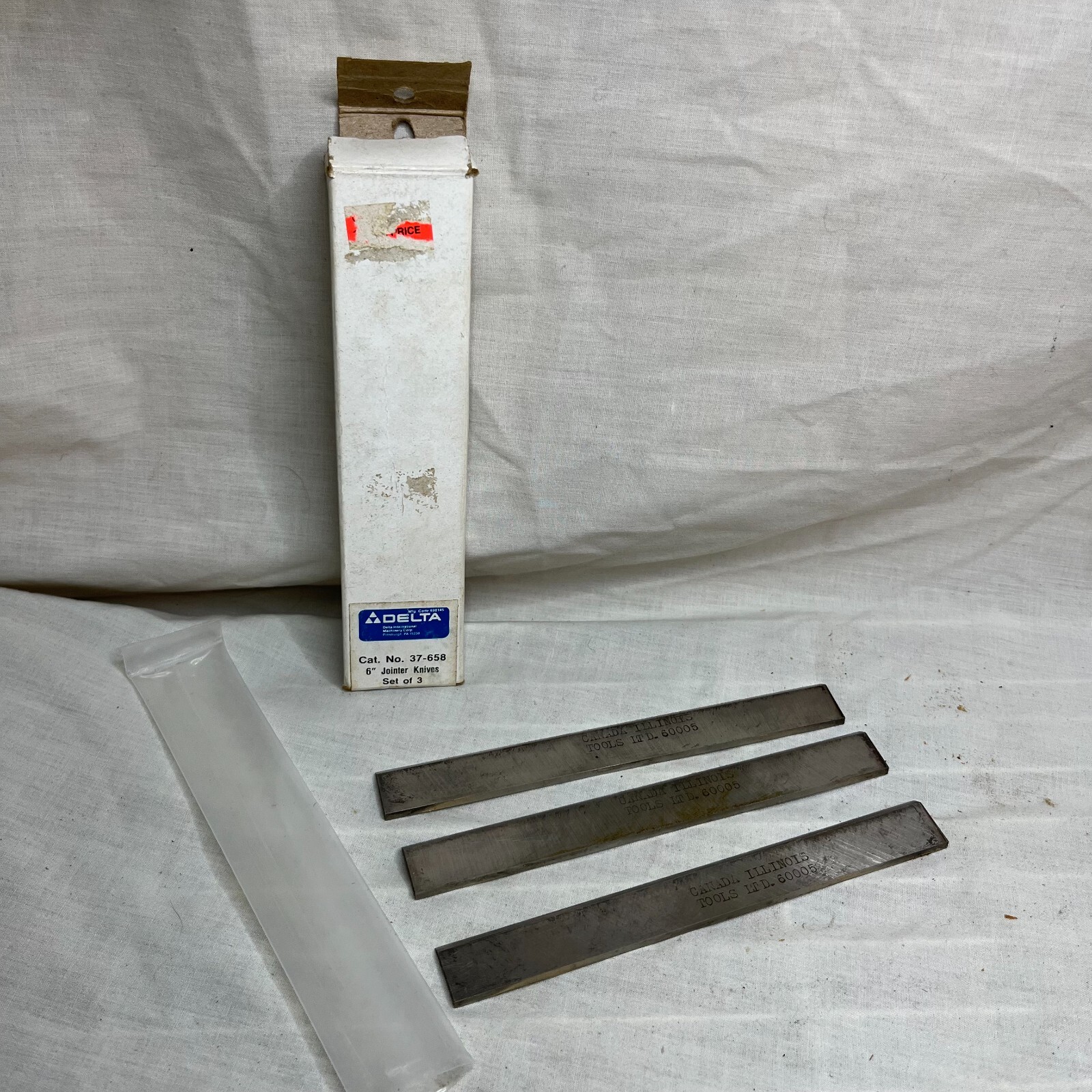Vintage Delta 6 inch Jointer Knives Set of 3 NO. 37658 eBay