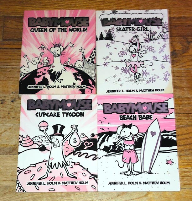 LOT of Babymouse Jennifer Holm Children's Graphic Novel Book 13  PB