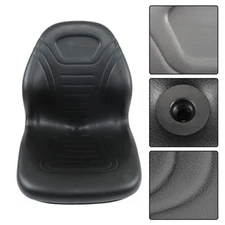 1PC Skid Steer Black Bucket Seat For John Deere 240 250 315 328D 332 7775 ETC