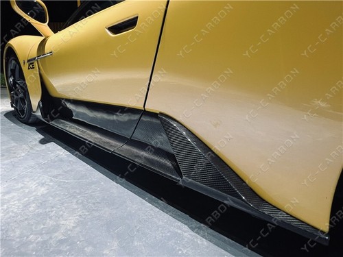 DRY CARBON Kit For 2020-2023 Maserati MC20 OE Style Side Skirts 2pcs - Picture 15 of 24