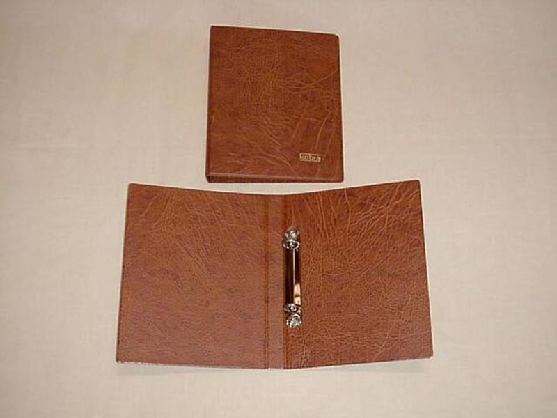 Kobra-großer Ansichtskartenbinder Nr. Ak1b Rot