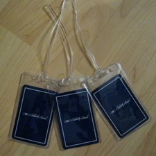 Celebrity Cruises Luggage Tags - Cruise Line Blue Playing Card Bag Tag Set (3)