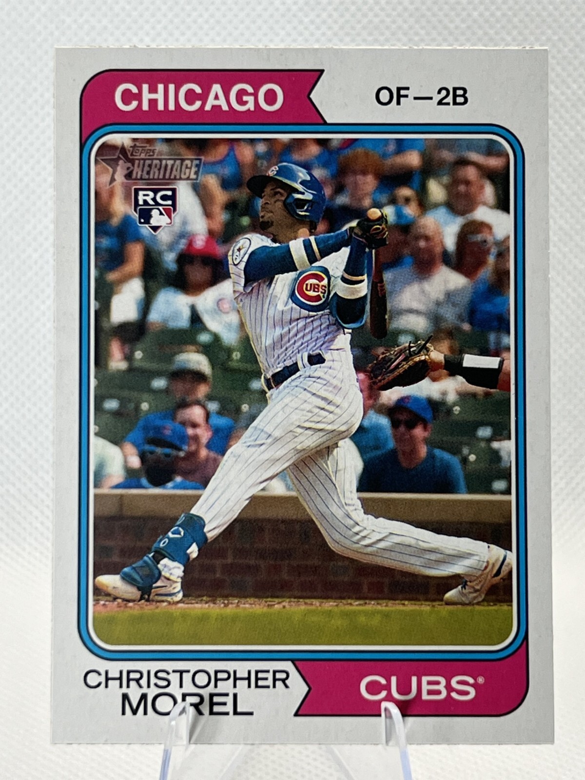 2023 Topps Heritage - Christopher Morel #110 (RC) Cubs Rookie