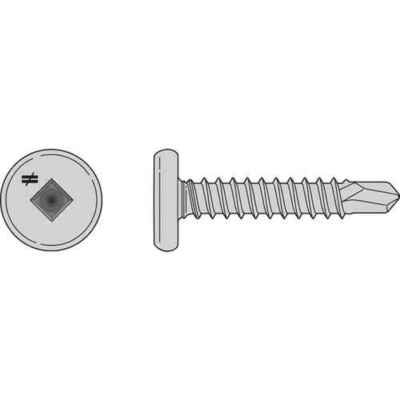 Simpson Strong-Tie F10T100PSB #10 1IN 410SS PANCAKE #2 SELF DRILL 4.5M