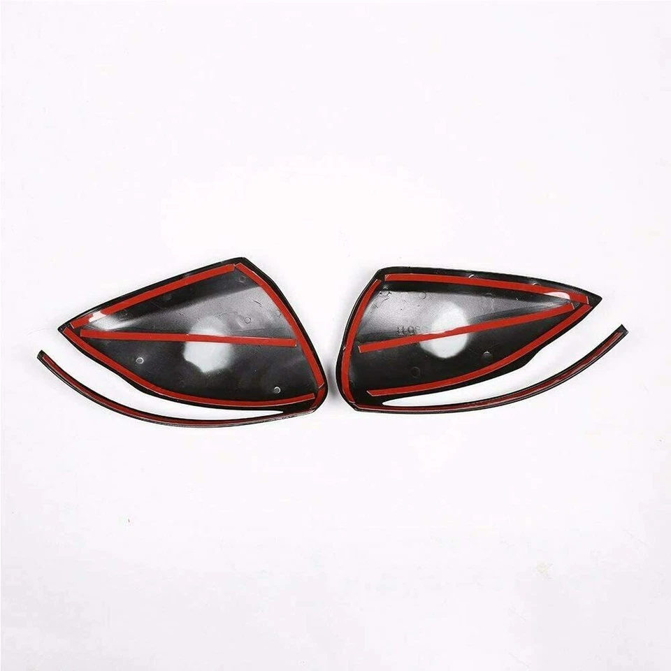 RHD Gloss Black Mirror Caps Wing Mirrors For Mercedes C W205 E W213 GLC X253 UK - Image 4 of 4