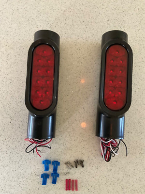 Boat Trailer PVC Pipe Light LED w/ 10 ft of Wire for Upright Guide Poles 1019