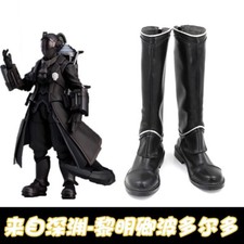 Anime Made in Abyss Bondrewd Cosplay Shoes Halloween Party Cos Long Black Boots