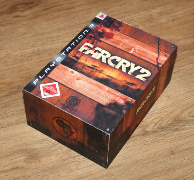 Far Cry 2 Farcry Collector's Edition Wooden Box 