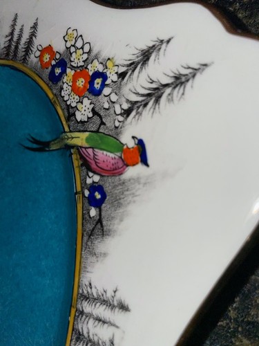 SET (4) RIDEAU WARE BY GRIMWADES FOR HENRY BIRKS & SONS SQUARE DESSERT PLATE 6" - Picture 5 of 12