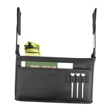 Golf Organizer - Push Cart Accessory with Storage Bag, No-Drilling Pouch,