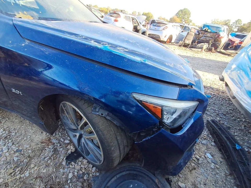 (LOCAL PICKUP ONLY) Passenger Right Fender Fits 14-23 INFINITI Q50 2623172 Foto 3 de 3