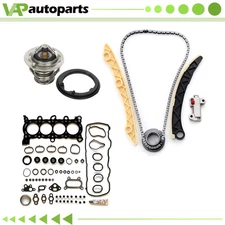 Timing Chain Kit Head Gasket Thermostat for 06-11 Honda Civic 1.8L SOHC