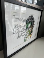 Framed Limited Edition 8/100 Framed Print David Bowie The Thin White Duke