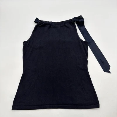 Burberry Ladies Soft Sand Erin Silk Crepe De Chine Sleeveless Top