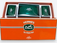 unused HERMES EAU D'ORANGE VERTE PERFUMED BATH SOAP W/ BOX Orange