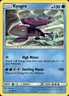 Kyogre Rare SM Cosmic Eclipse 53/236 Water Normal Pokemon Card