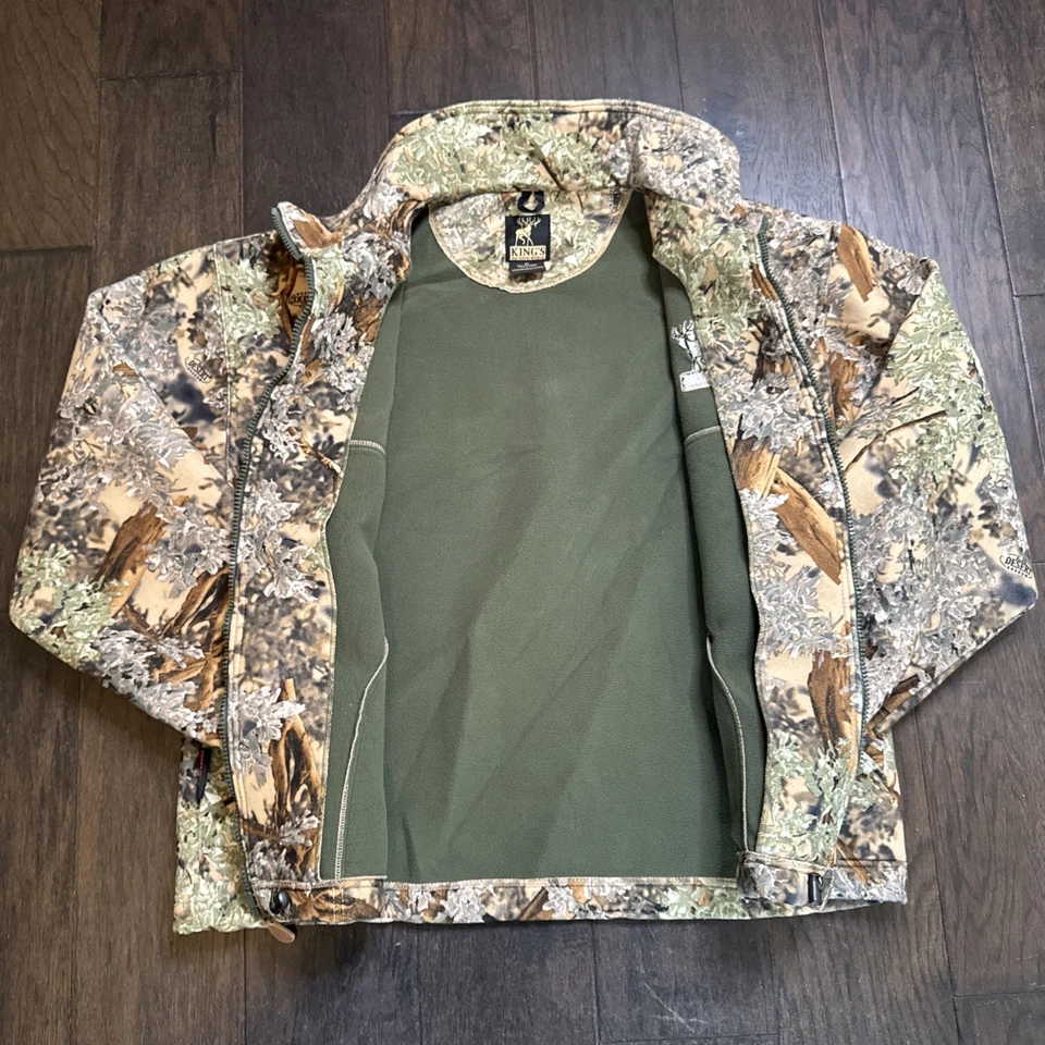 Kings Outdoor World Hidden Mesa Fleece Jacket, Thick 3XL Camo - Image 4 of 4