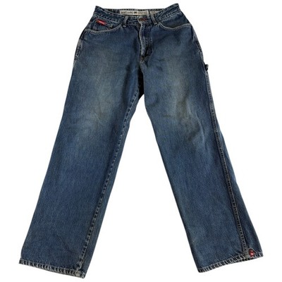 Ecko Unltd Foundry Fit Carpenter Authentic Jeans Mens 31 Blue Denim Straight Leg