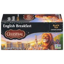 Celestial Seasonings Black Tea, English Breakfast, 20 20 Count (Pack of 6) 