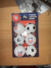 Team USA Soccer Ping Pong Balls - 6 Pack New Officially Licensed