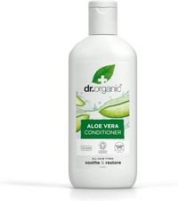Image of Dr Organic Aloe Vera Conditioner, Soothing, All Hair Types, Natural, Vegan,...
