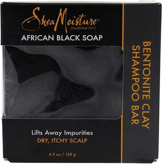 Shea Moisture African Black Soap Shampoo Bar 4.5oz