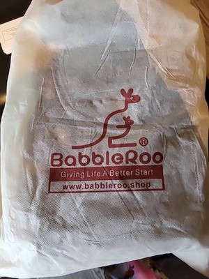 BabbleRoo Diaper Bag Backpack Black NWT