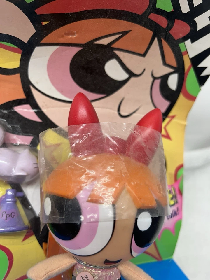 Powerpuff Girls Extreme Screamers Blossom Talking Figures Trendmasters 2000 (SH8 - Image 2 of 4
