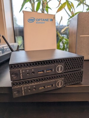 Dell OptiPlex 3070 Micro: i3-8100T, 8gb ram, 1tb Optane HDD, Win 11 Pro, Wifi/Bt