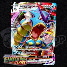 gyarados vmax pokemon card (2021) Evolving Skies - 207/203 Celebrate the incredible history of the TCG hobby by adding this Gyarados VMAX 2021 Pokemon Evolving Skies Secret Rare #207 CGC Authenticated 9 Card to your vault Full Art/Gyarados Vmax (029) 2021