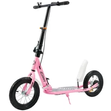 Foldable Commuter Kick Scooter For Adults Teens w/ 12" Large Air Rubber Tires#8