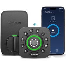 Remote Control Deadbolt Lock with Fingerprint