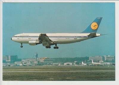 AK  Airliner Postcard  ,  Lufthansa   Airbus A 300