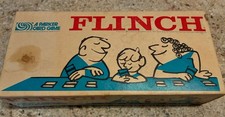 Flinch Card Game 1963 Parker Brothers Complete 150 Cards, Trays Rules Vintage