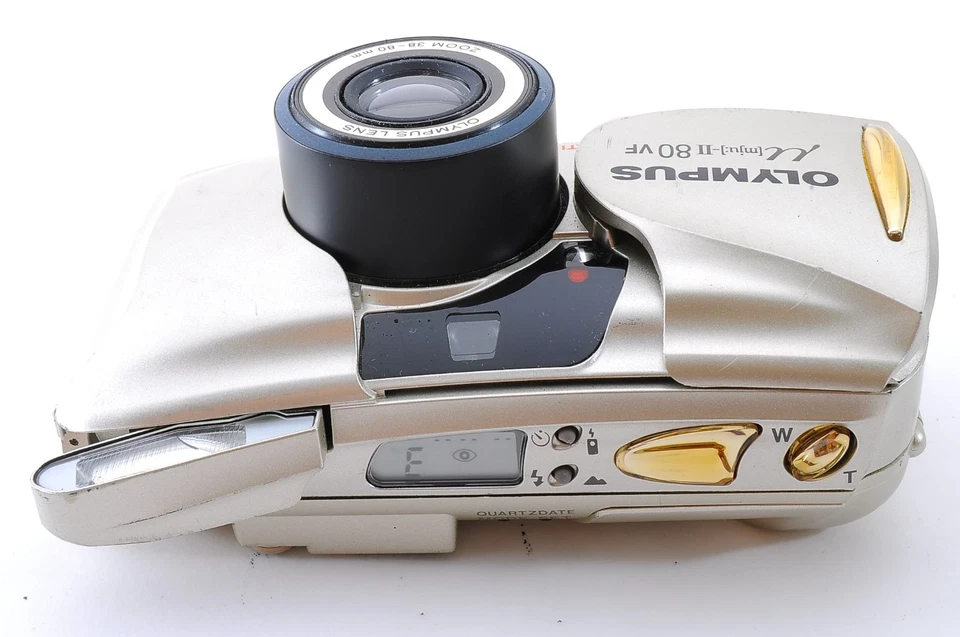 [Near MINT] Olympus μ mju II 80 VF panorama Point & Shoot 35mm Film JAPAN #5160 - Image 3 of 4