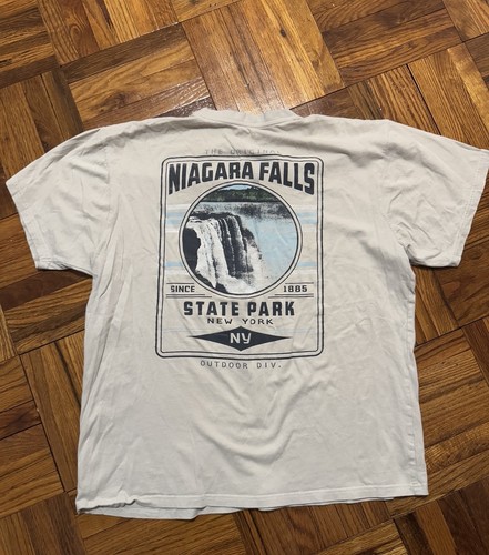 Vintage Niagara Falls State Park New York T-Shirt Herren Large - Bild 2 von 4