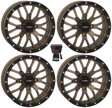 System 3 ST-3 Bronze UTV Wheels 18" Can-Am Commander Maverick (4)