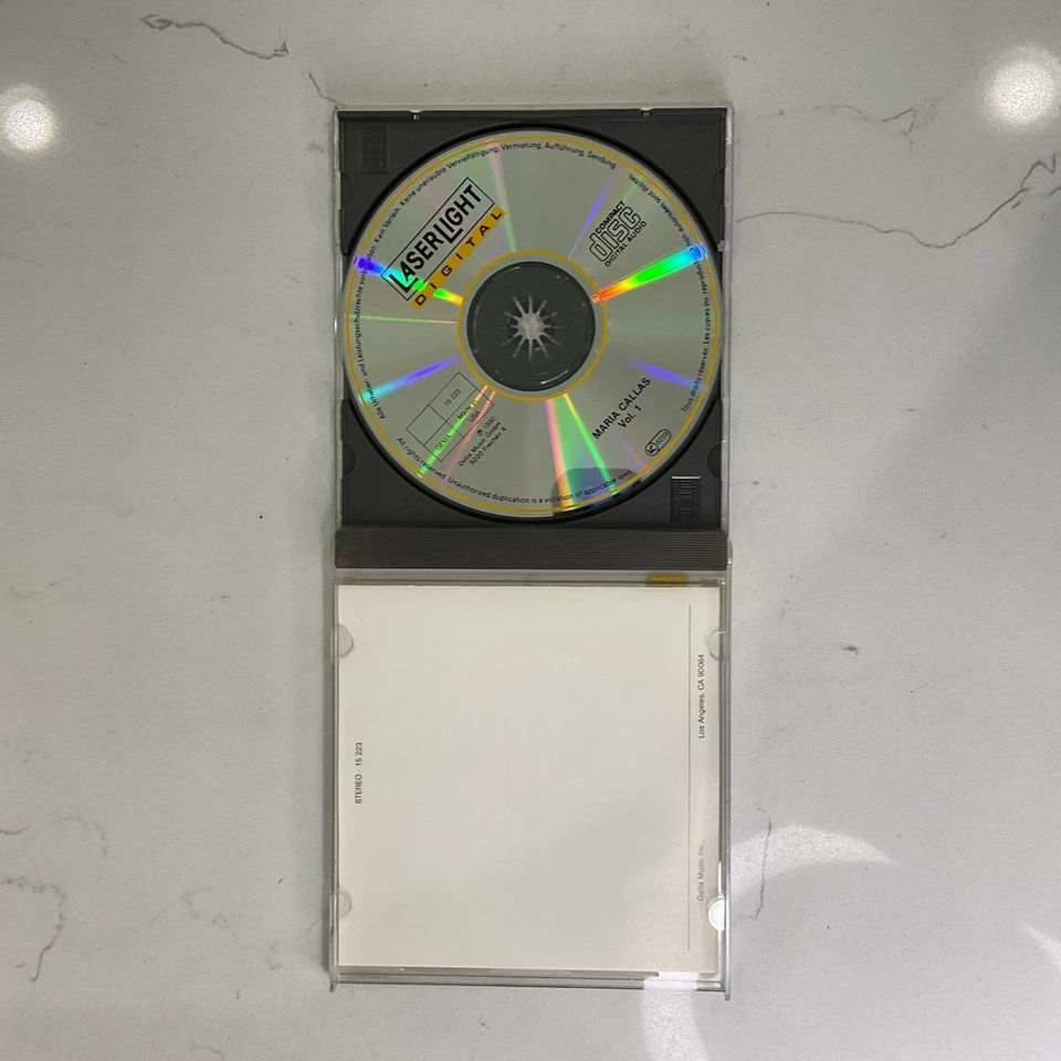 Maria Callas Live Recordings Vol. 1 CD 1957–1963 Star Collection Foto 4 de 4