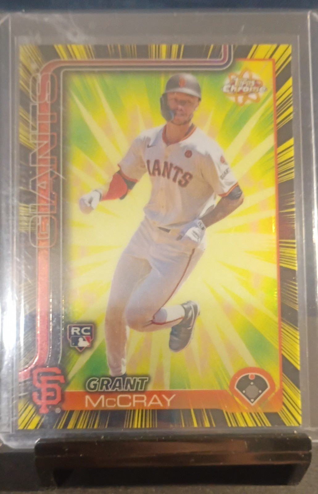 2025 Topps Chrome - Radiating Rookies Grant McCray #RR-17 (RC)
