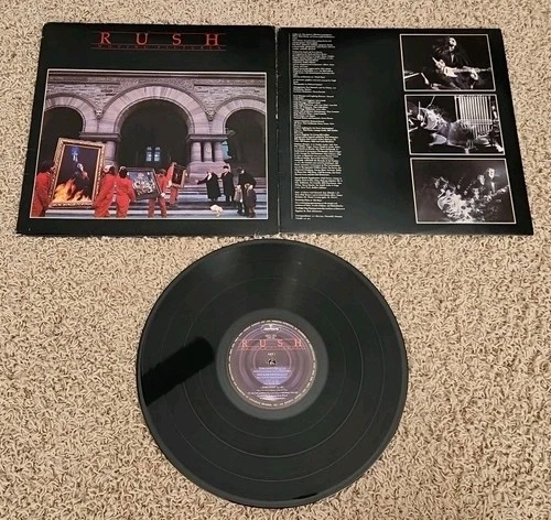 Vintage RUSH Moving Pictures Vinyl LP Record 1981