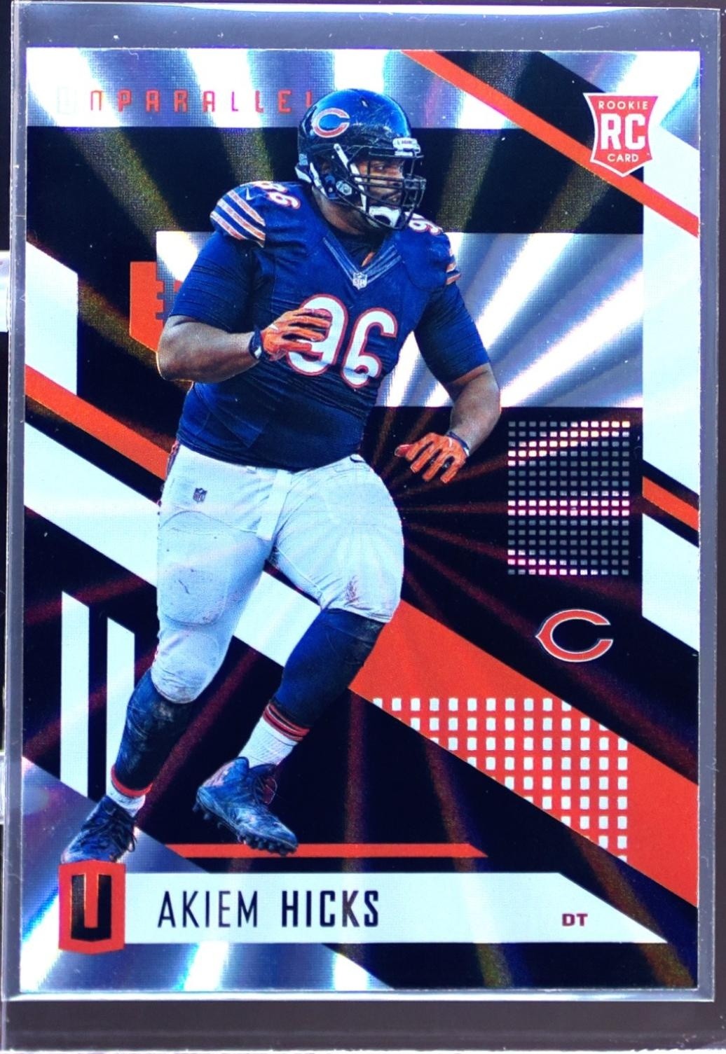 2017 Unparalleled Akiem Hicks RC #144 Bears