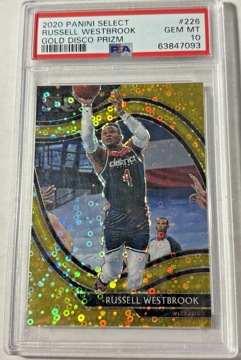 その他 21-22 NBA select RUSSELL WESTBROOK zebra Russell Westbrook Professional Sports Authenticator (PSA