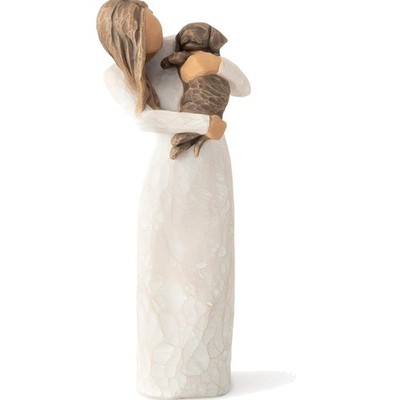 Adorable You Dark Dog, A Joyful Friendship, Expresses Relationship with a Muc...