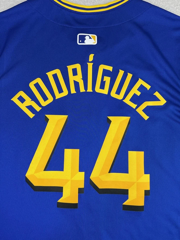 Seattle Mariners Jersey Mens XL Blue MLB Baseball City Connect Sodo Mojo Nike - Image 3 of 4