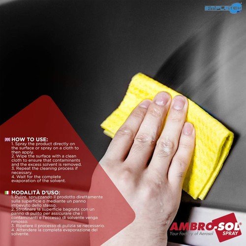 BOMBOLETTA SPRAY SOLVENTE PULITORE UNIVERSALE SGRASSANTE DETERGENTE 400ML - Foto 2 di 6