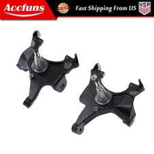 For Chevy Silverado GMC Sierra C1500 2WD 88-1998 Lowering Kit 2" Drop Spindles